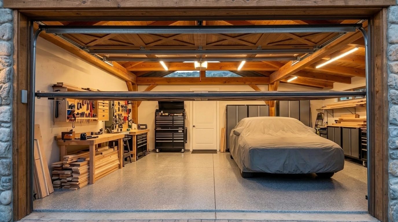 Sebastian Precision Garage Door Precision Mechanical Workshop in Sunnyvale, TX